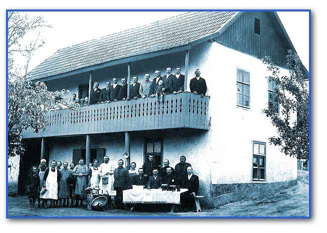 Molkerei und Schule 1938